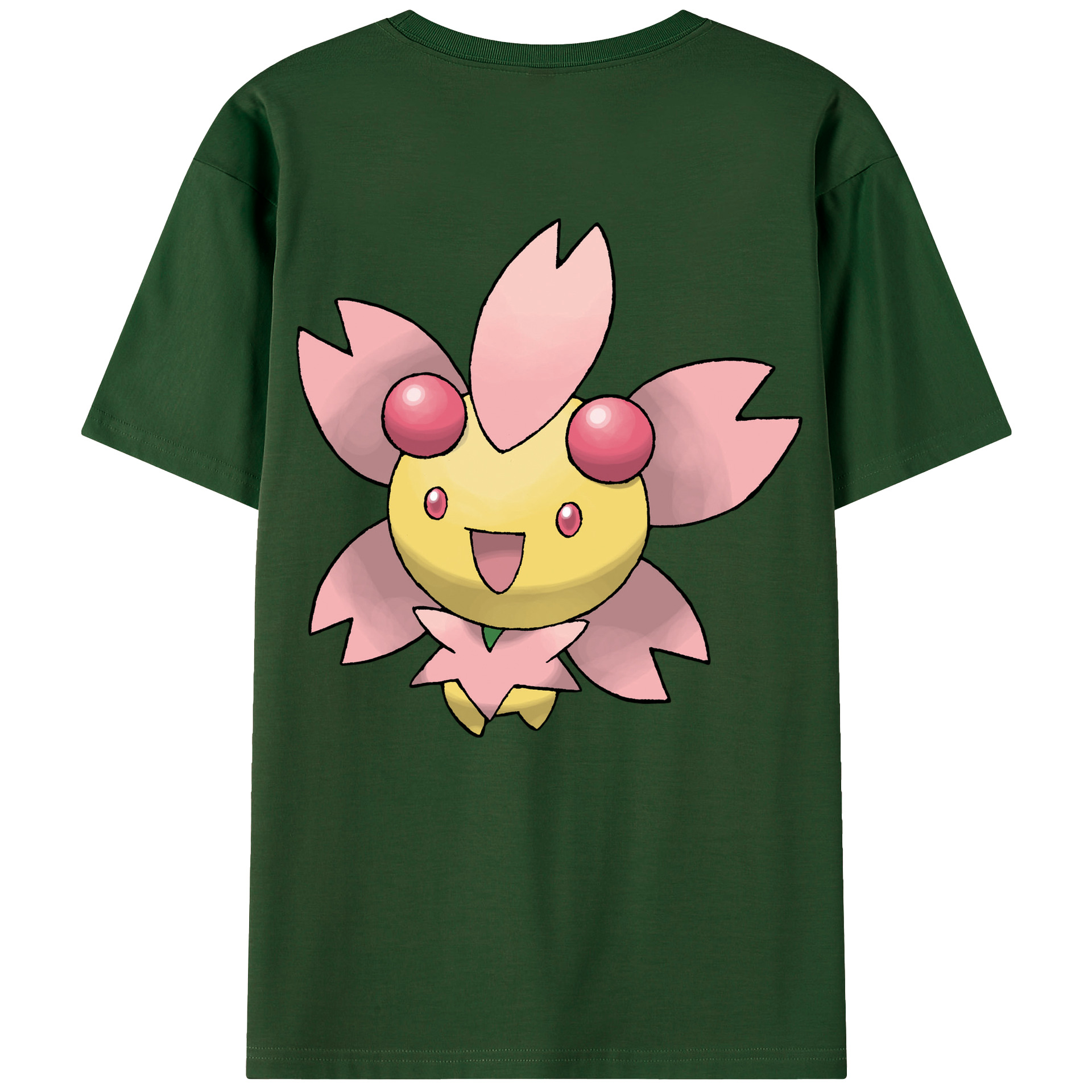 （画像用） ポケットモンスター Pokémon 綿100％半袖Tシャツ（背面プリント）